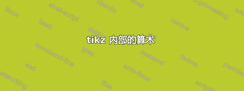 tikz 内部的算术