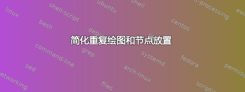 简化重复绘图和节点放置