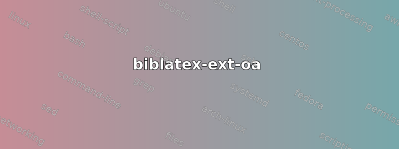 biblatex-ext-oa