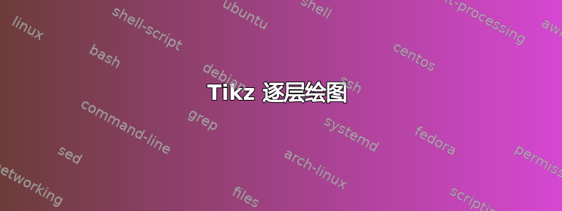 Tikz 逐层绘图