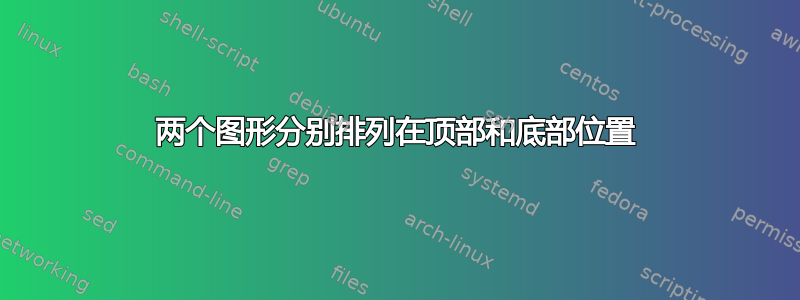 两个图形分别排列在顶部和底部位置