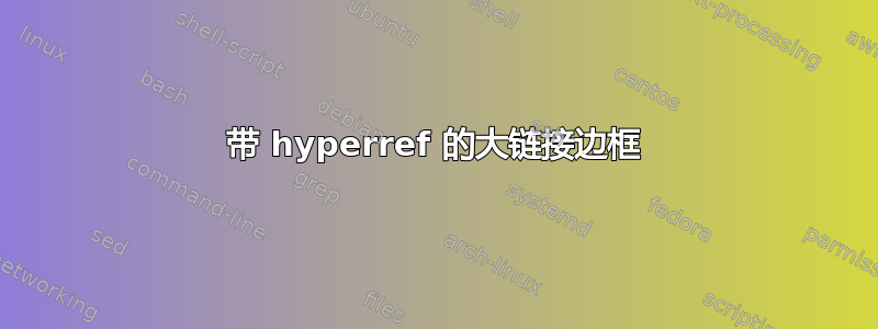 带 hyperref 的大链接边框