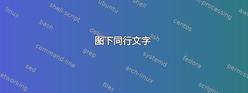 图下同行文字