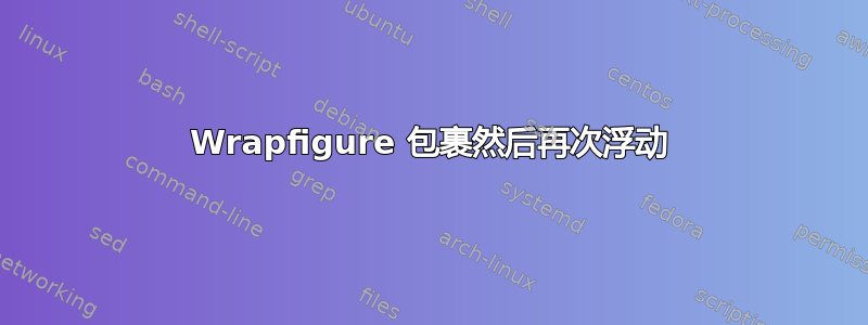 Wrapfigure 包裹然后再次浮动