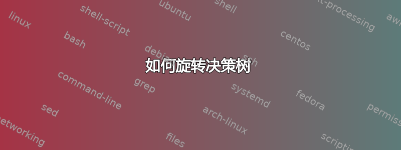 如何旋转决策树