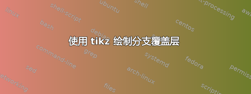 使用 tikz 绘制分支覆盖层