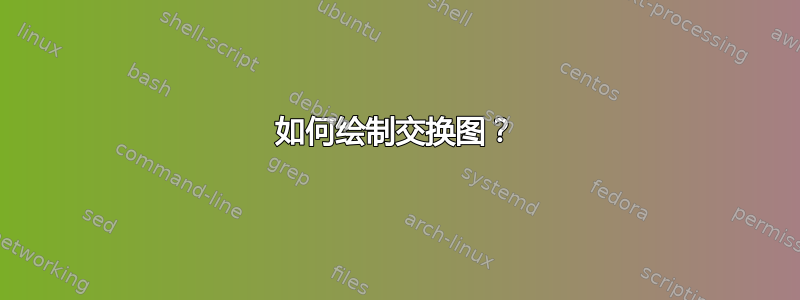 如何绘制交换图？