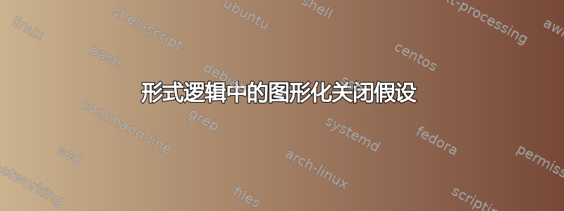 形式逻辑中的图形化关闭假设