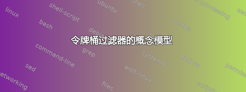 令牌桶过滤器的概念模型