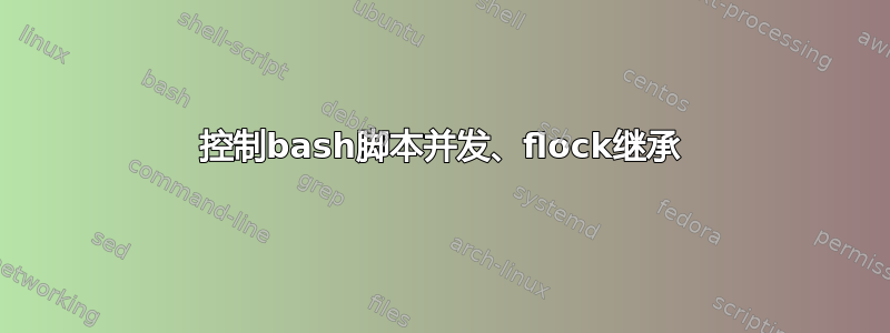 控制bash脚本并发、flock继承