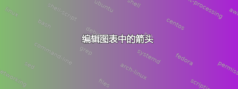 编辑图表中的箭头