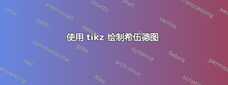 使用 tikz 绘制希伍德图