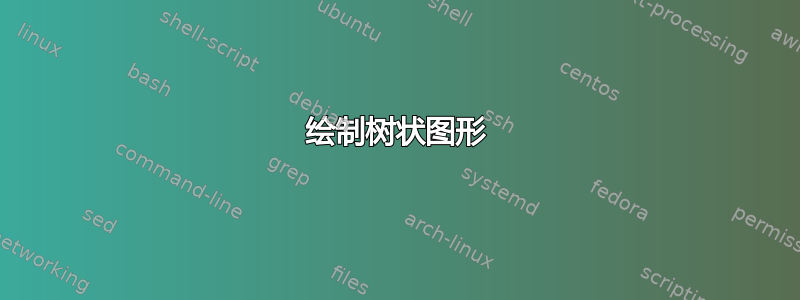 绘制树状图形