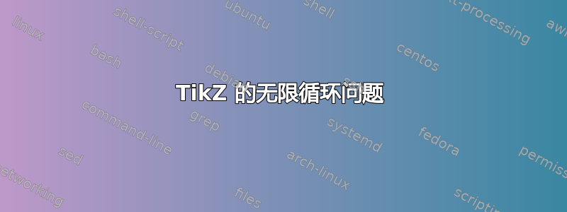 TikZ 的无限循环问题