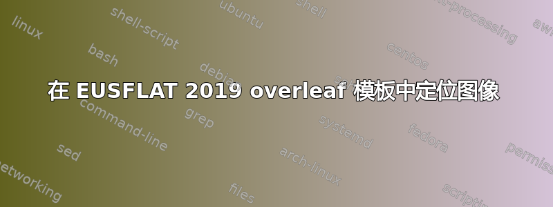 在 EUSFLAT 2019 overleaf 模板中定位图像