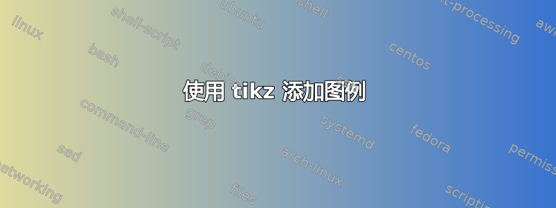 使用 tikz 添加图例