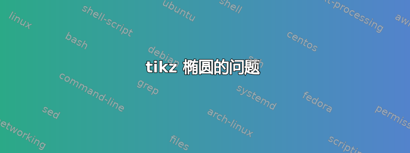 tikz 椭圆的问题