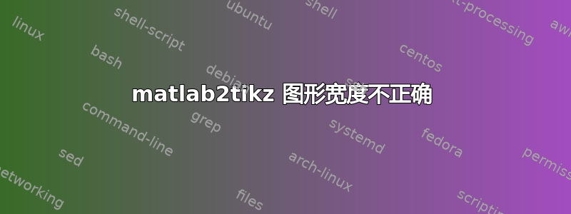 matlab2tikz 图形宽度不正确