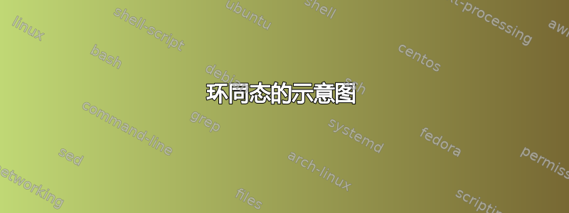 环同态的示意图