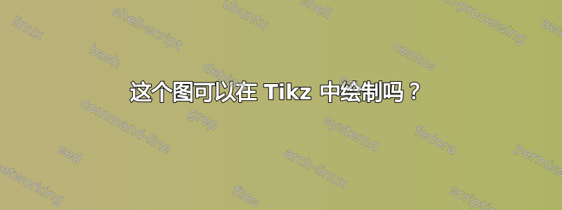 这个图可以在 Tikz 中绘制吗？