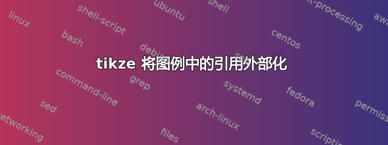 tikze 将图例中的引用外部化