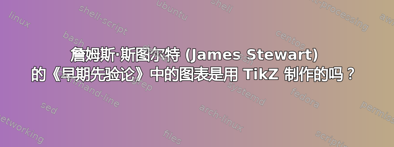 詹姆斯·斯图尔特 (James Stewart) 的《早期先验论》中的图表是用 TikZ 制作的吗？