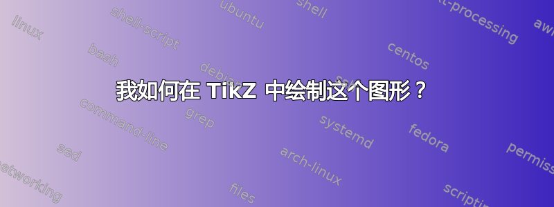 我如何在 TikZ 中绘制这个图形？