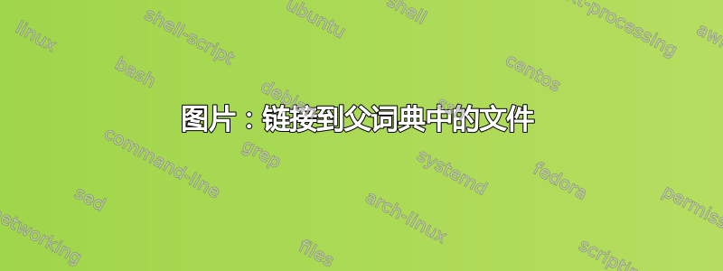 图片：链接到父词典中的文件