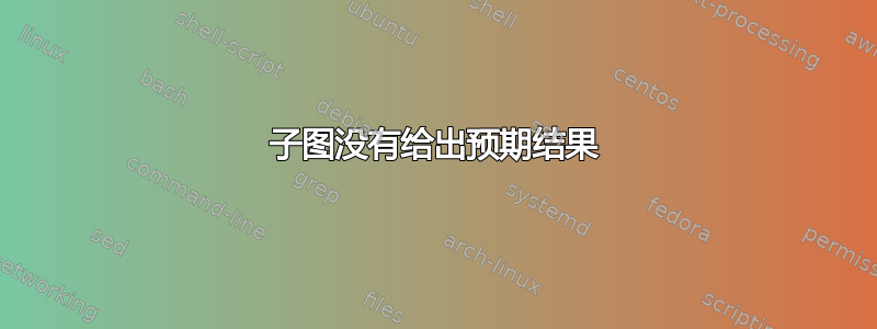 子图没有给出预期结果