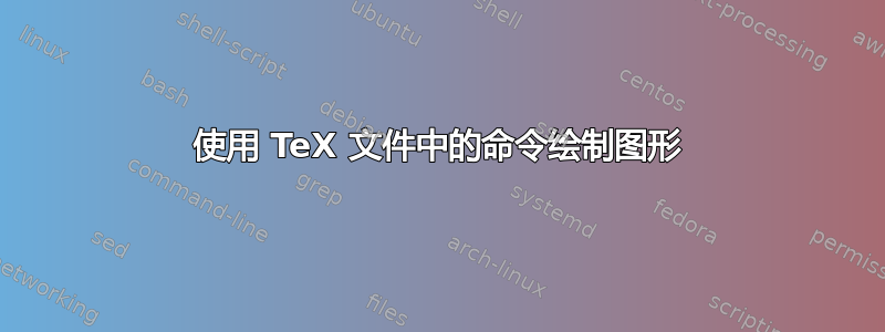 使用 TeX 文件中的命令绘制图形