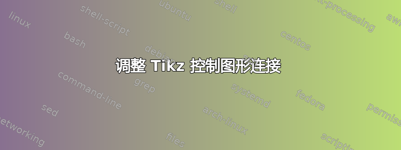 调整 Tikz 控制图形连接