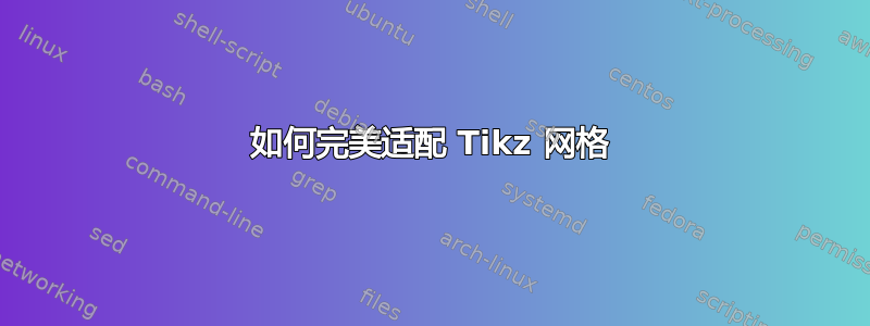 如何完美适配 Tikz 网格