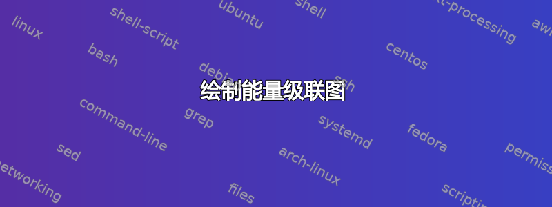 绘制能量级联图