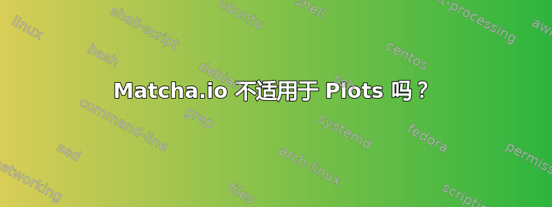 Matcha.io 不适用于 Plots 吗？