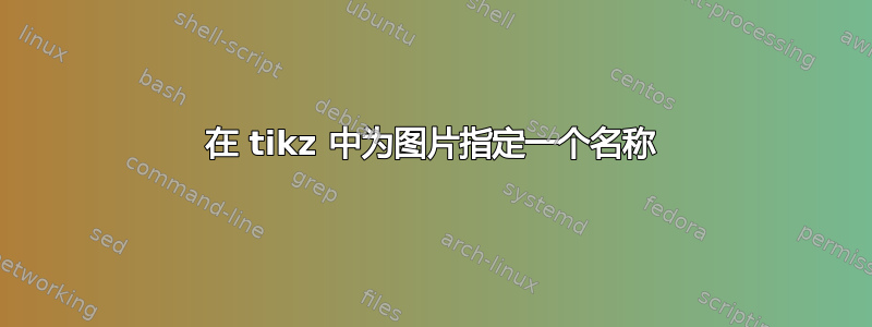 在 tikz 中为图片指定一个名称