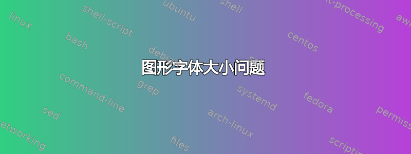 图形字体大小问题