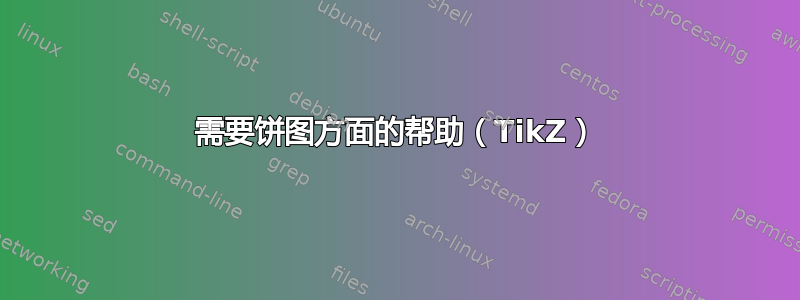 需要饼图方面的帮助（TikZ）