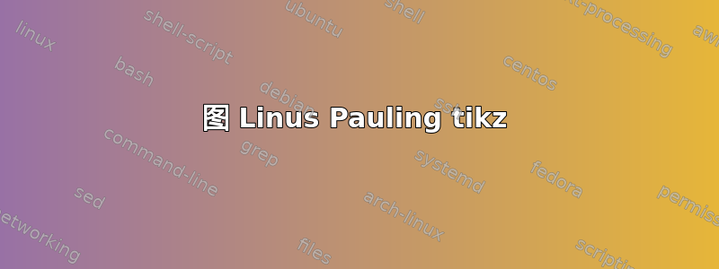 图 Linus Pauling tikz