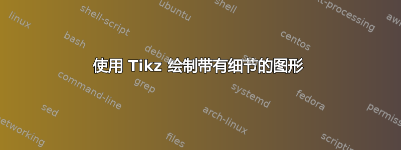 使用 Tikz 绘制带有细节的图形