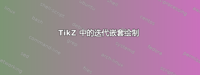 TikZ 中的迭代嵌套绘制