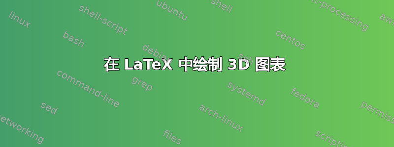 在 LaTeX 中绘制 3D 图表