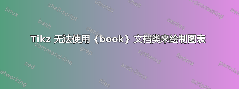 Tikz 无法使用 {book} 文档类来绘制图表