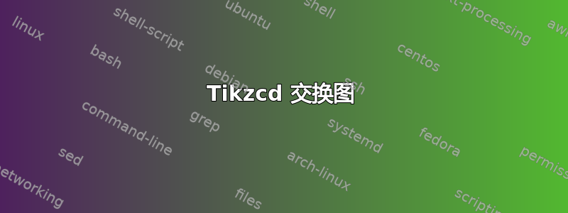 Tikzcd 交换图