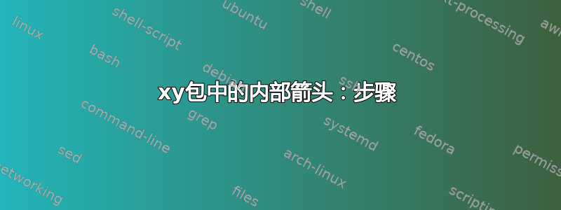 xy包中的内部箭头：步骤