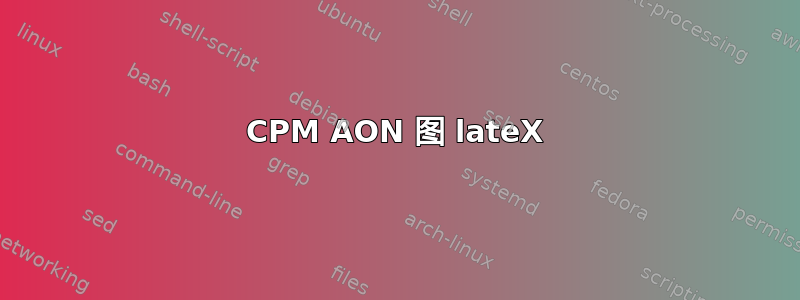 CPM AON 图 lateX