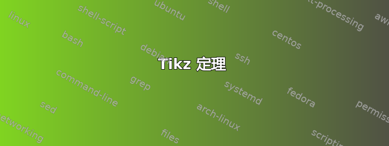 Tikz 定理