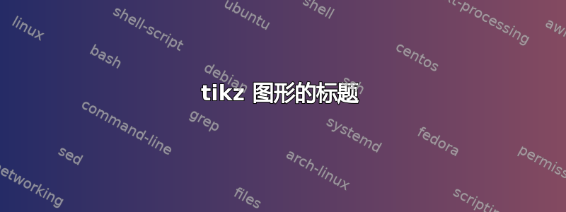 tikz 图形的标题