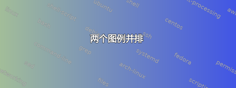 两个图例并排