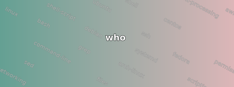 who