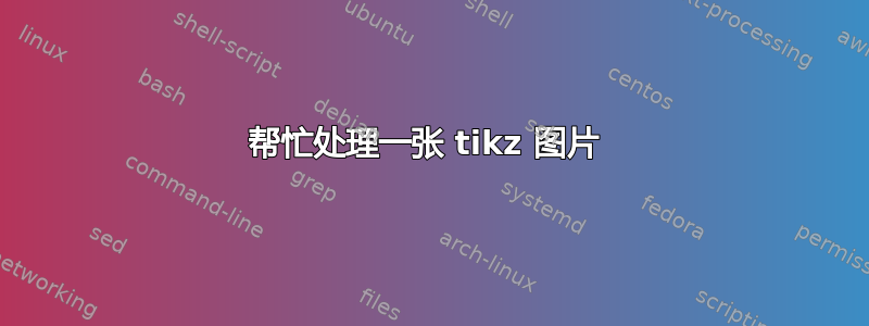 帮忙处理一张 tikz 图片 